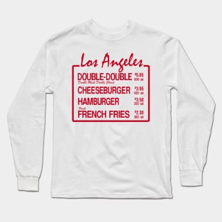 Los Anegels Burger Long Sleeve T-Shirt